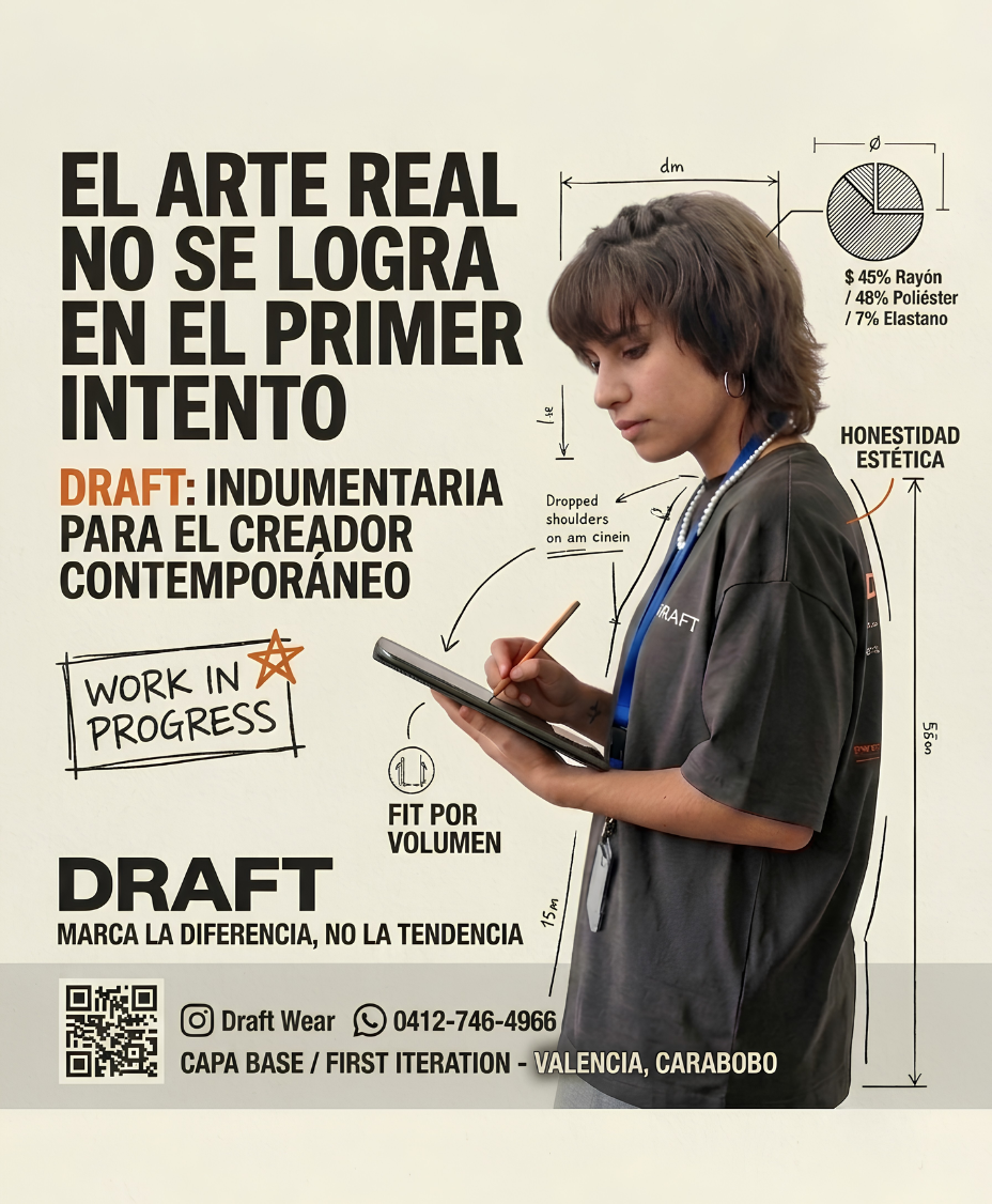 Flyer Draft - Indumentaria Femenina